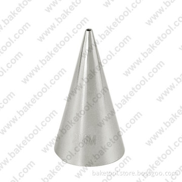 Stainless steel304 high round pastry nozzle #2MM